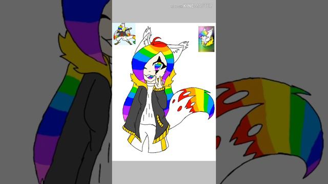 Speedpaint#6 (gif for Morgan the fnaf wolf)
