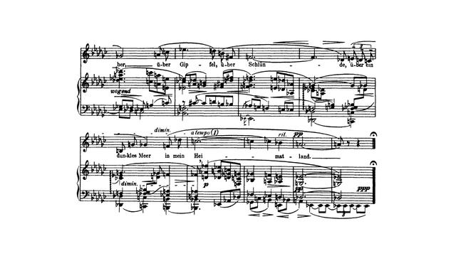 Alban Berg: 4 Gesänge, Op.2