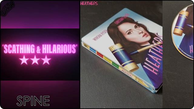 Heathers (1988) Blu-ray Steelbook Unboxing (4K Video) Winona Ryder | Christian Slater