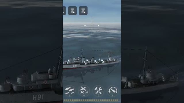 Сражение в игре WARSHIP BATTLE