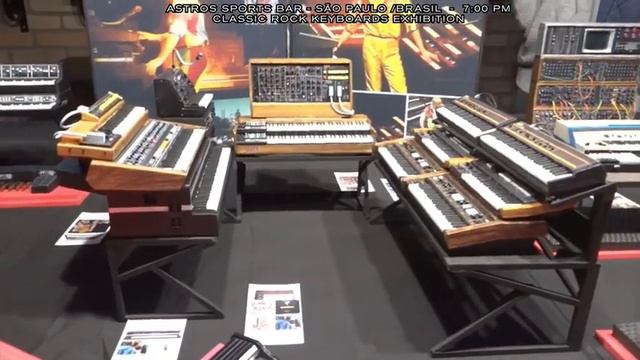 5ª EXPO MINIATURES CLASSIC ROCK KEYBOARDS - ASTROS SPORTS BAR - SÃO PAULO /BRASIL  -  11/08/2018