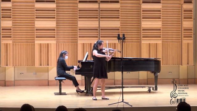 CCMF 2022 - Symphonie Espagnole in D Minor, IV. Andante, Julia Kim, violin, Dr. Kay Kim, piano