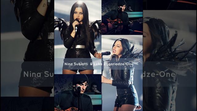 Nina Sublatti /Luka Zaqariadze -One (lyrics)