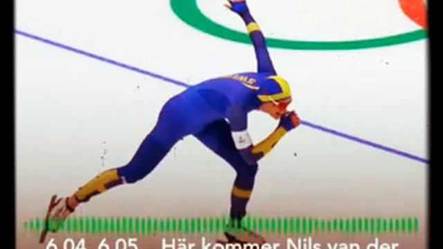 "- Han går mot GUUUULD!! JAAAHAHAHA!!" - Nils van der Poel, OS-guld, vinter OS 2022, 5000 m skridsk