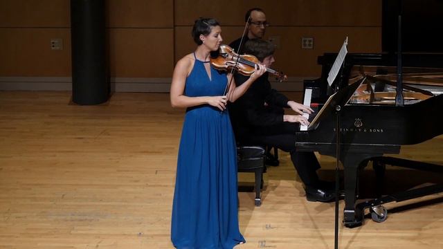 Grazyna Bacewicz's "Humoreska" - Laura Colgate (violin) and Andrew Welch (piano)
