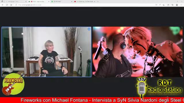 Fireworks con Michael Fontana - 18.10.2022 Intervista a SyN Silvia Nardoni degli Steel Cage