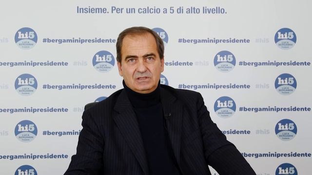 Sono Luca Bergamini e mi candido alla Presidenza della Divisione Calcio a 5