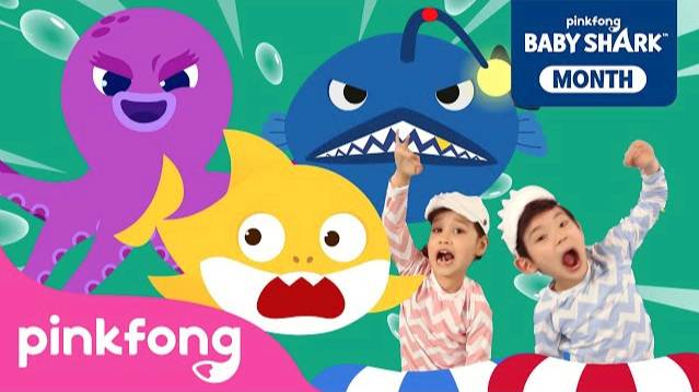 Baby Shark and Naughty Ocean Friends | Best 8 Baby Shark Songs | Pinkfong Official For Kids