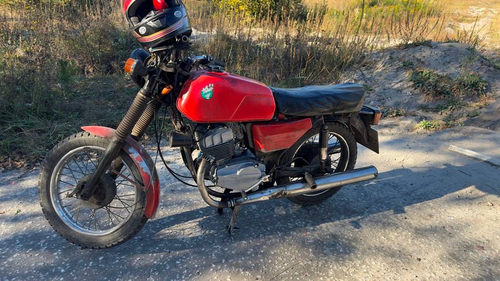 Двигатель Ява Jawa 350/638 тест 22.09.2024 после ремонта (г. Королев, Московская область)