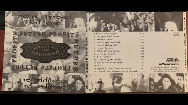 Blood Of Abraham ( 10. STABBED BY THE STEEPLE ) Eazy-E ATBAN KLANN Ruthless Records
