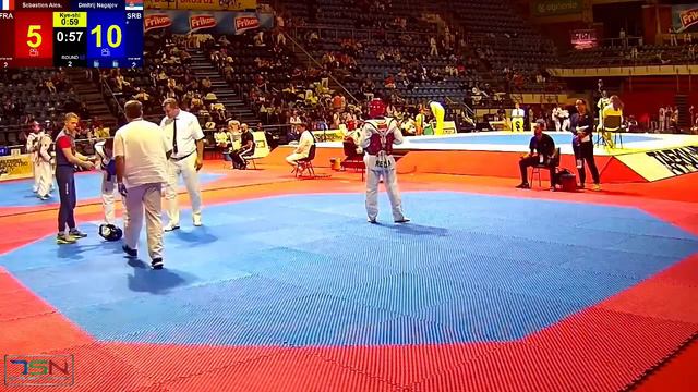 321  Dmitrij Nagajev, SRB vs  Sebastien Alesio, FRA 22 8