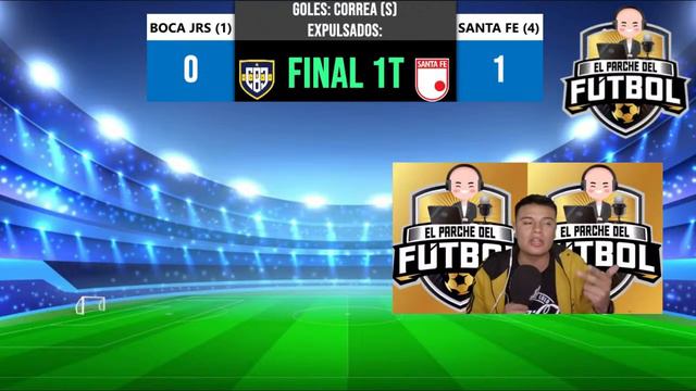 Boca Juniors de Cali 1 vs Santa Fe 1 - Fase 1 vuelta - Copa Colombia 2024