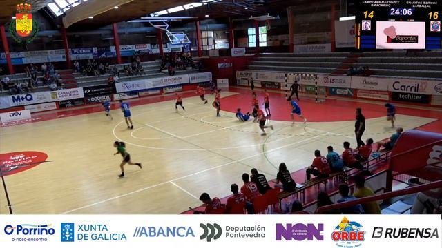 Primera Nacional Masculino. Jr.25. Campicarn-Martinpex Bm. Porriño-Granitos Ibéricos Carballal