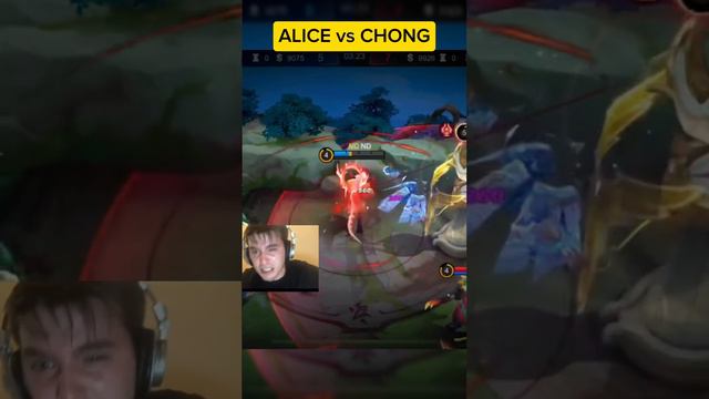 Alica vs Chong 😅😅😅✅