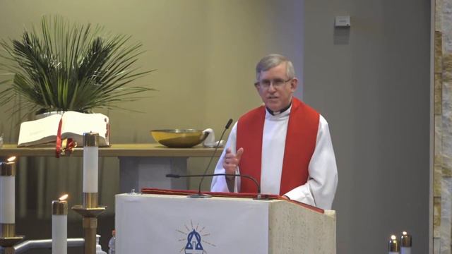 Homily, Palm (Passion) Sunday (March 24, 2024) - Fr. Steve Wlusek