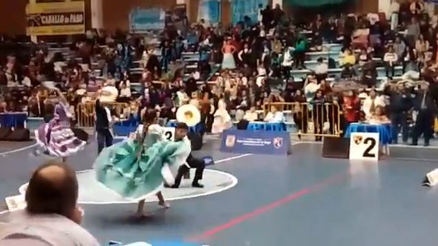 Concurso de Interacademias 2018   Categoria Infantil Frank Castañeda y Sophia Ferrua