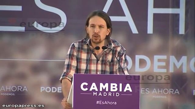 Pablo Iglesias llama al PP "traidores a la patria"