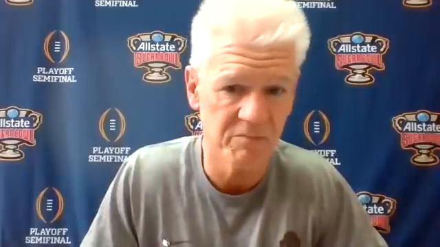 Ohio State DC Kerry Coombs on Clemson: "Their explosive tape is the longest tape you've ever seen."