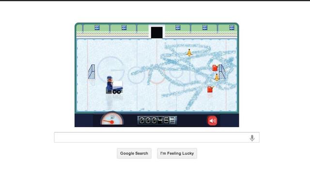 Frank Zamboni Google Logo