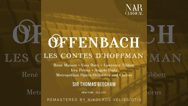 Les contes d'Hoffmann, IJO 18, Act I: "Voici les valseurs!" (Spalanzani, Cochenille, Hoffmann,...