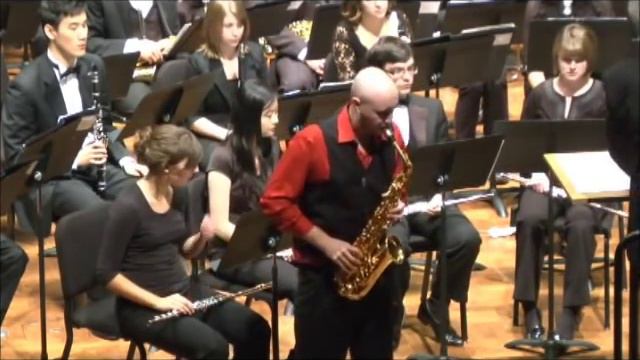 Concert Suite for Alto Saxophone and Band by William Bolcom - Edward Goodman