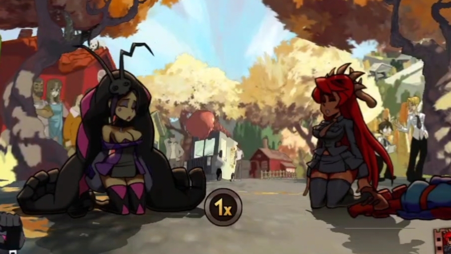 Хэтшот друг в друге в Skullgirls Mobile