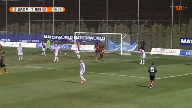 Шахтер 1:1 Ольборг | Гол Тайсон
