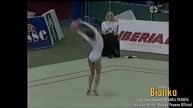 Bianka Panova - 1989 - Ball routine - World Championship - Sarajevo, Yugoslavia - Comment in Italia