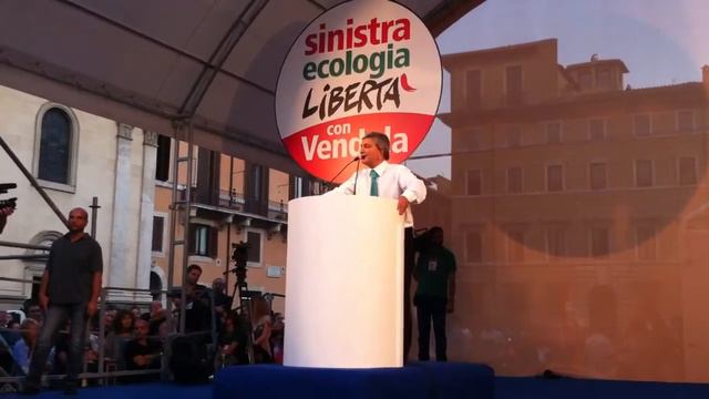 Conclusione dell'intervento di Nichi Vendola a Roma 1.10.20