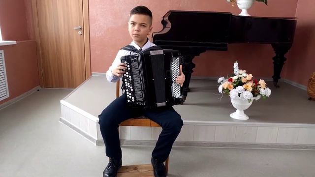Могилёвские наигрыши, Литвиненко Артём, 11лет, Беларусь.