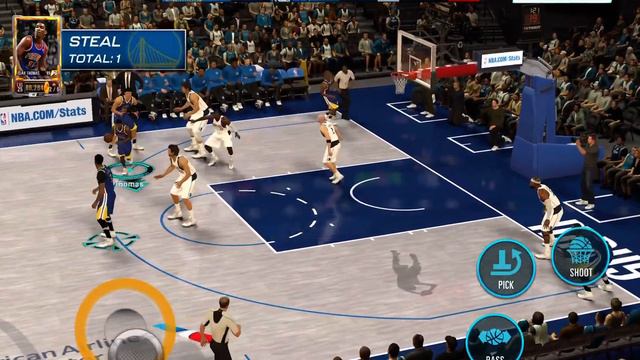 ISIAH THOMAS 2  HANDED POSTERIZER ON JASON KIDD!! NBA 2K MOBILE SEASON 5!!