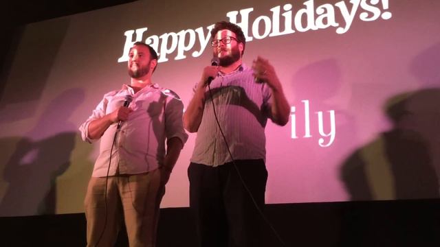 Seth Rogen and Evan Goldberg Introduce "The Interview"-Cinefamily