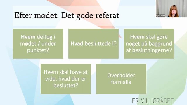 Din Rolle Som Formand