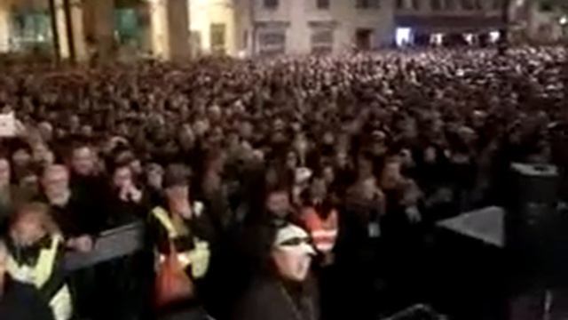 Beppe Grillo a Pesaro 27/01/13. #tsunamitour #m5s