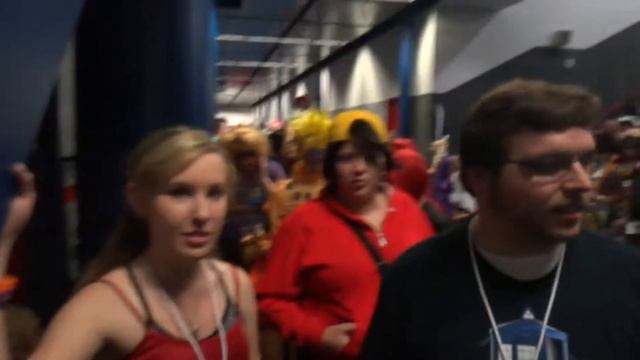 Anime Matsuri 2014 -- Autograph/Photo Line of Yuri Lowenthal, Tara Platt, and Matthew Mercer