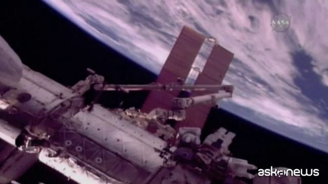Passeggiata spaziale sull'Iss per riparare il braccio robotico
