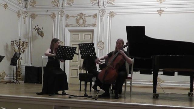 С.Рахманинов. Элегия (переложение для фортепианного трио)