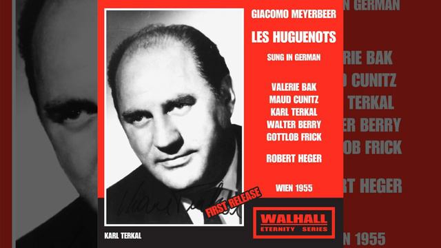 Les Huguenots (Sung in German) : Act I: Ihr Wangenpaar (Raoul)