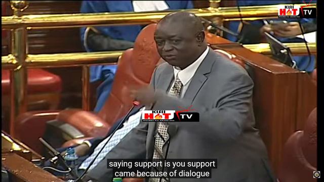 DRAMA AS OBURU ODINGA TEARS OFF YOUNGER SENATORS IN PARLIAMENT.'THIS DIALOGUE HAS NOT STARTED NOW!