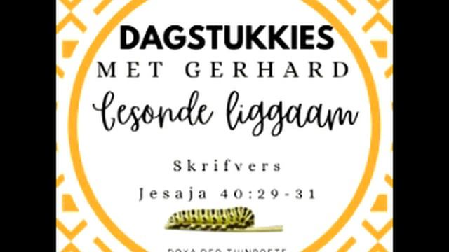 50 Dae van Transformasie Dagstukkie 8