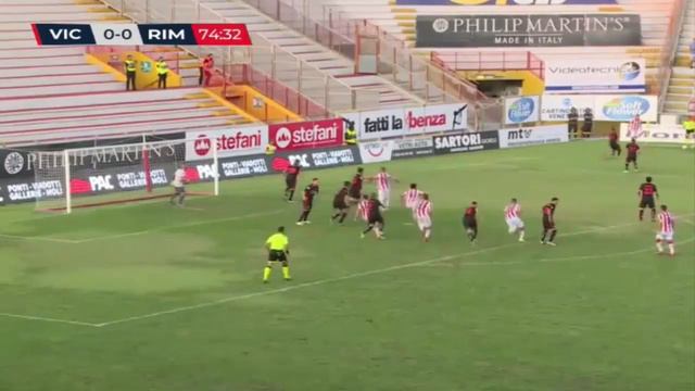 Vicenza - Rimini 2-0 "Sintesi"
