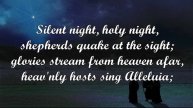 Silent Night, Holy Night (Joseph Mohr/trans. John Young)