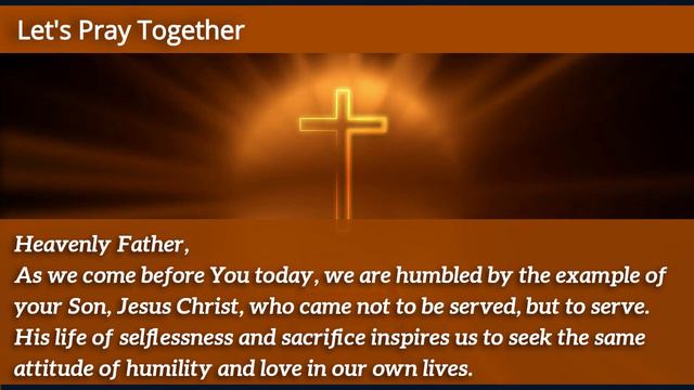 The Heart Of Service |  Matthew 20:28  | Verse Of The Day | March 26, 2024