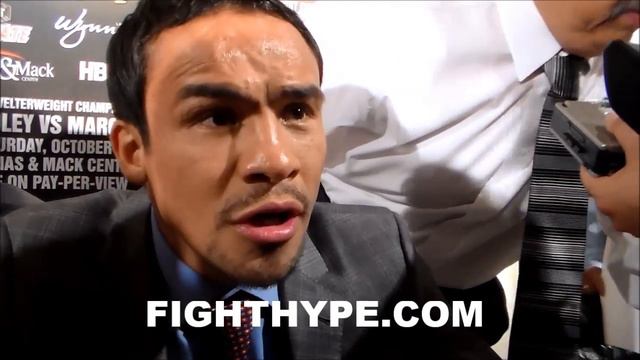 JUAN MANUEL MARQUEZ SAYS HE'S CLOSED THE CHAPTER ON MANNY PACQUIAO