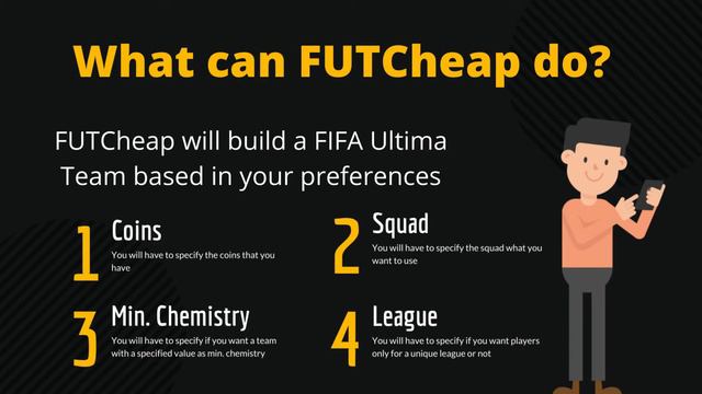 FUTCHEAP TELEGRAM BOT IS READY! MAKE YOUR FIFA ULTIMATE TEAM AUTOMATICALLY WITH AN IA!