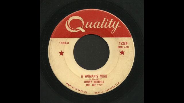 Jimmy Merrill - A Woman's Mind - Rock & Roll 45