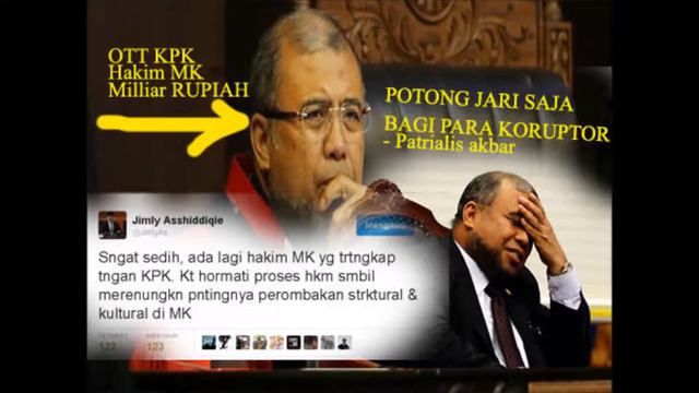 patrialis akbar HAKIM MK di OTT oleh KPK  ,,