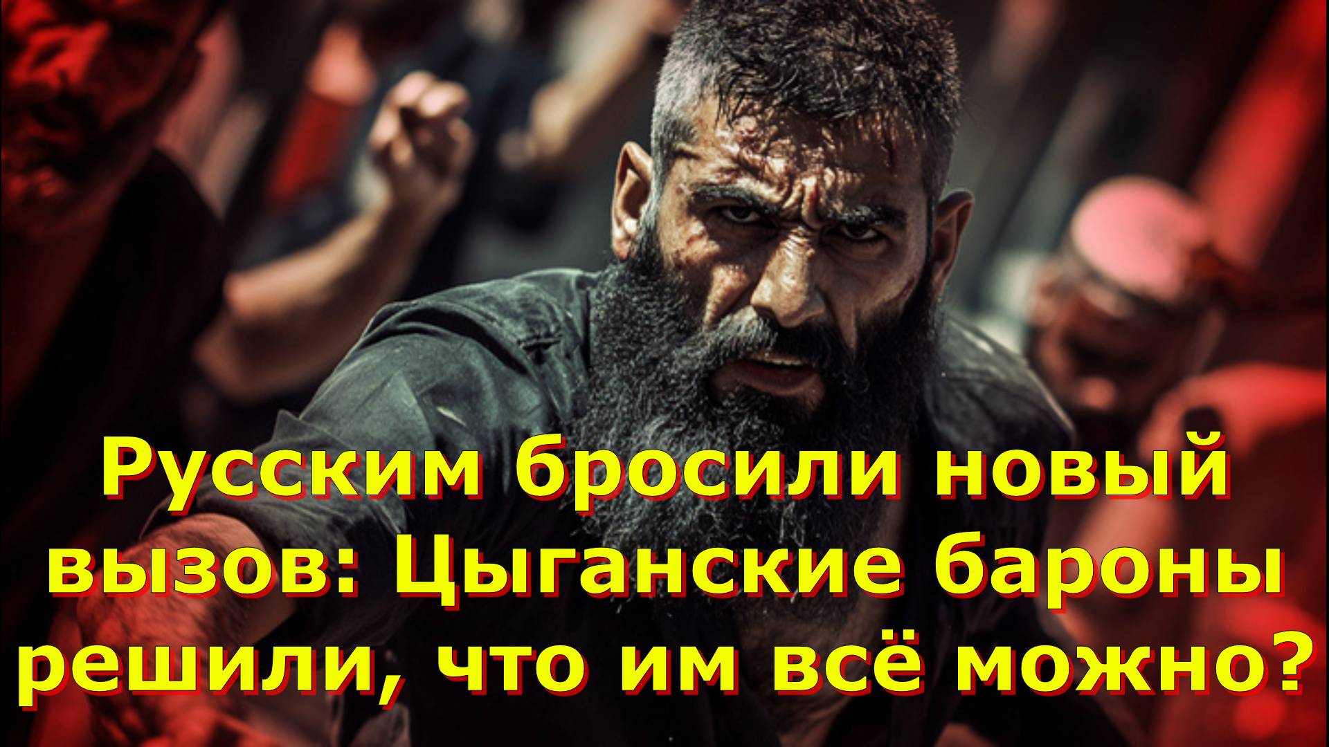 Русским бросили новый вызов: Цыганские бароны решили, что им всё можно?