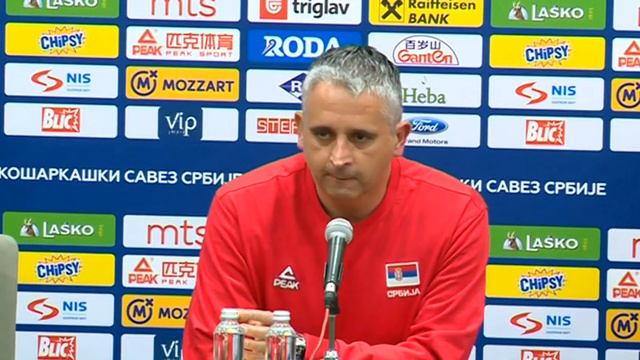 Igor Kokoškov - prva konferencija kao selektor Srbije