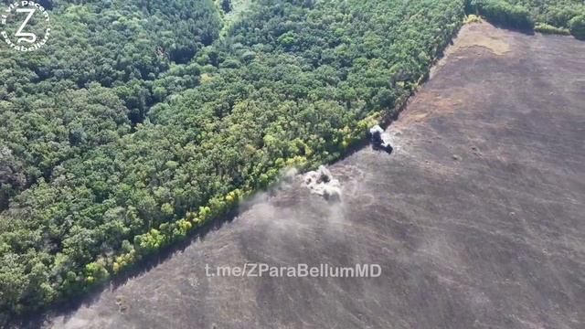 На белгородской границе продолжаются активные боевые действия. На видео - работа «Бесстрашных» в рай